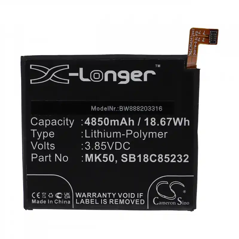 Batteria per Motorola Moto G 5G / One 5G Ace / XT2113, 4850 mAh
