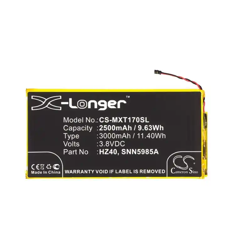 Batteria per Motorola Moto Z2 Play / XT1710, 3000 mAh