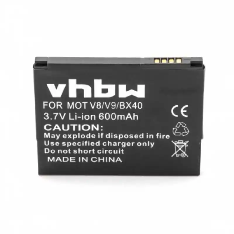 Batteria per Motorola RAZR 2 V8 / V9 / U9, 600 mAh