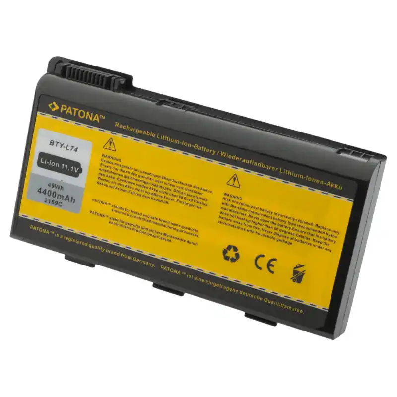 Batteria per MSI A5000 / A6000 / A6200 / CR600, 4400 mAh