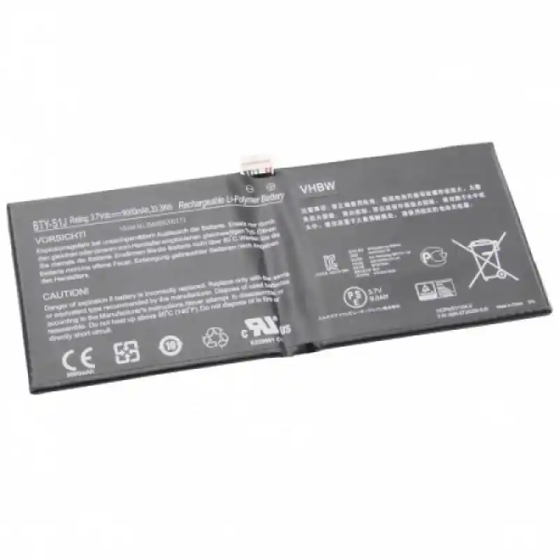Batteria per MSI W20, 9000 mAh