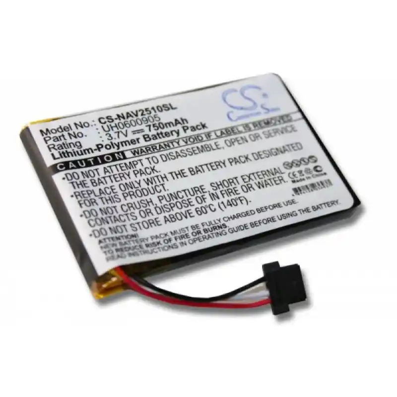 Batteria per Navigon 2510, 750 mAh