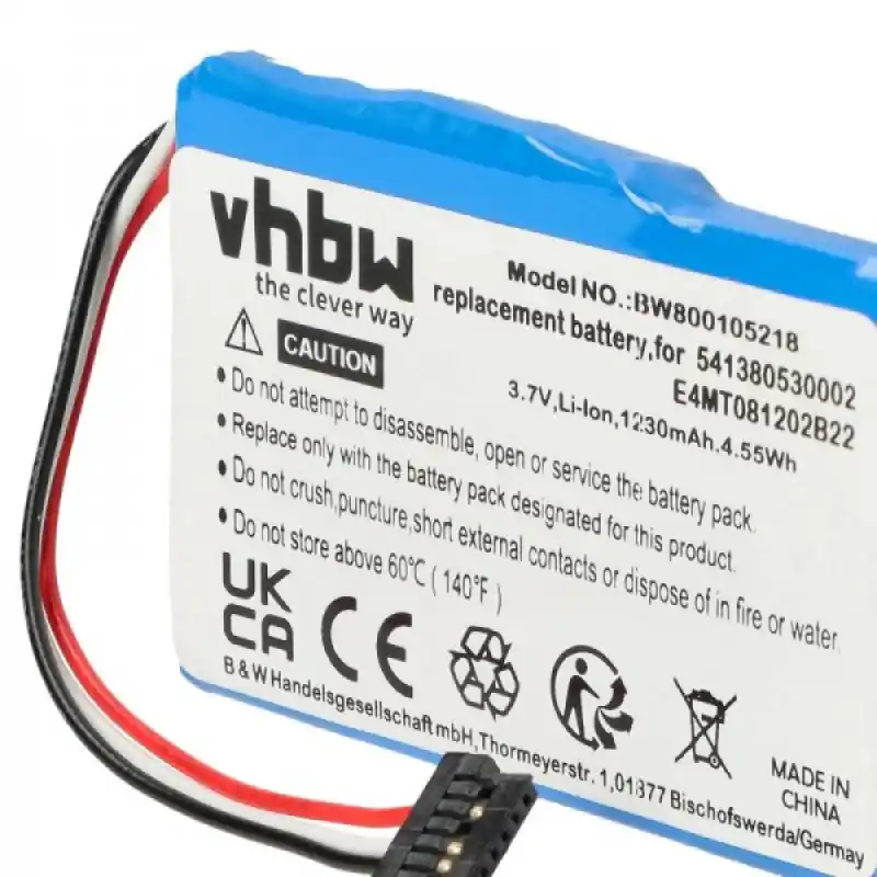 Batteria per Navigon Navman N20 / Transonic PNA 7000, 1230 mAh