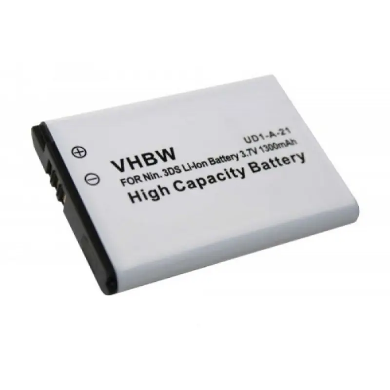 Batteria per Nintendo 3DS, 1300 mAh