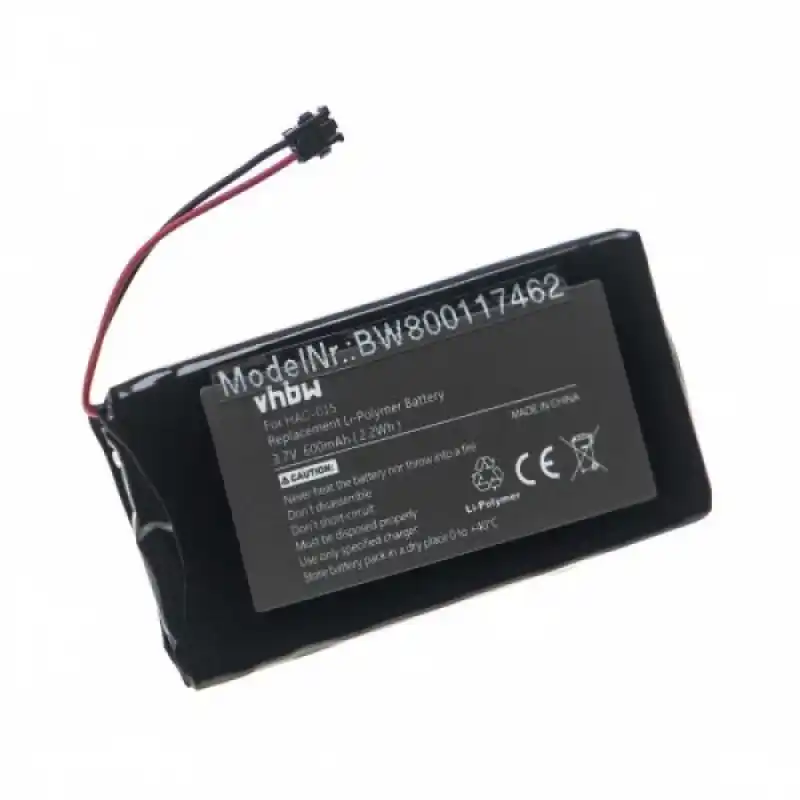 Batteria per Nintendo Switch HAC-015 / HAC-016, 600 mAh