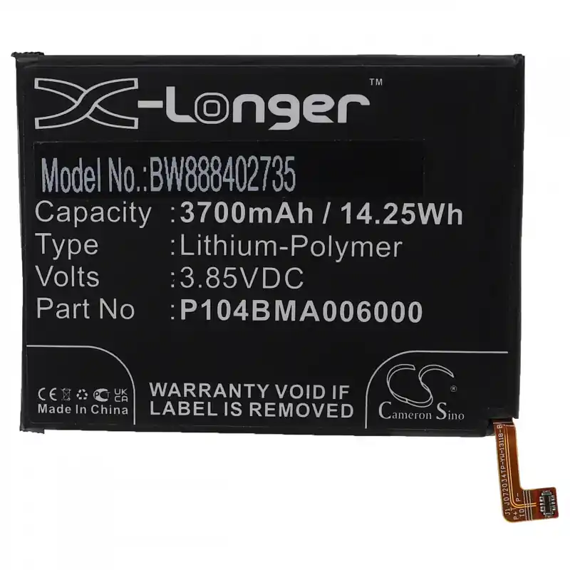 Batteria per Nokia 1.4 / TA-1322, 3700 mAh
