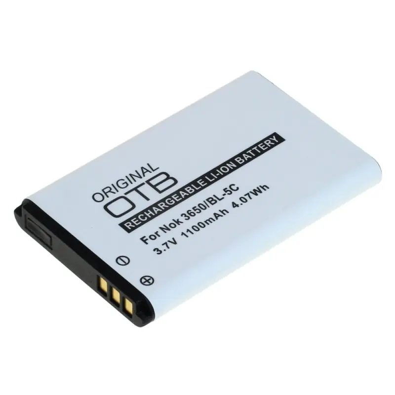 Batteria per Nokia 1100 / 2600 / 6600 / N70 / N71, BL-5C, 1100 mAh