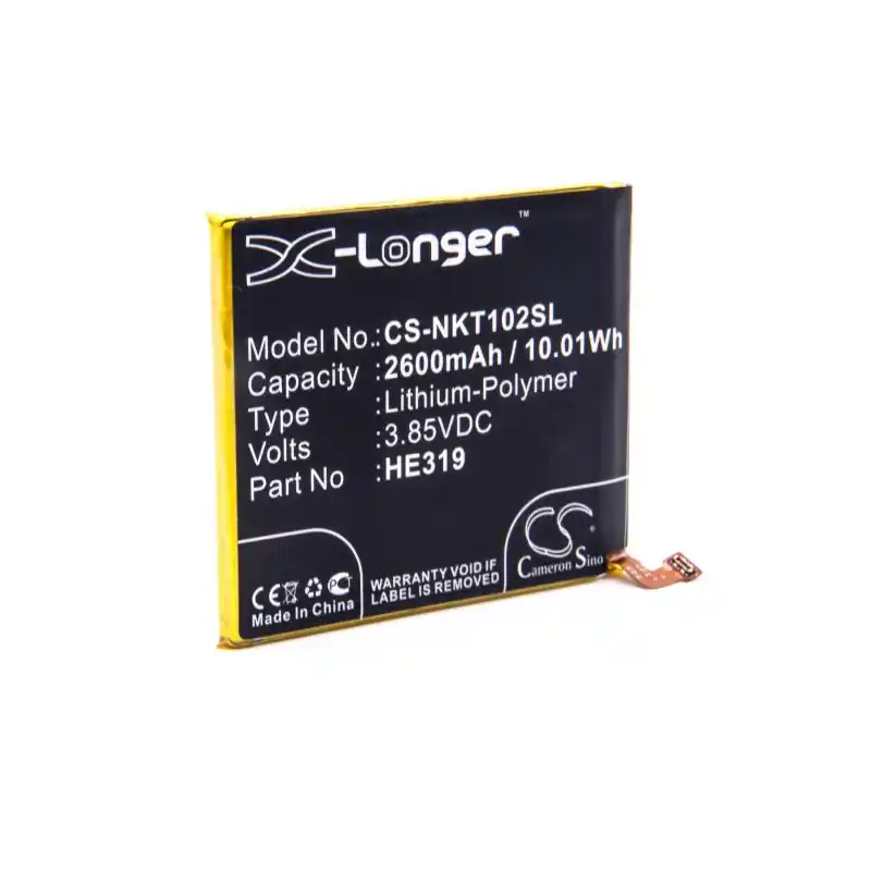 Batteria per Nokia 3, 2600 mAh
