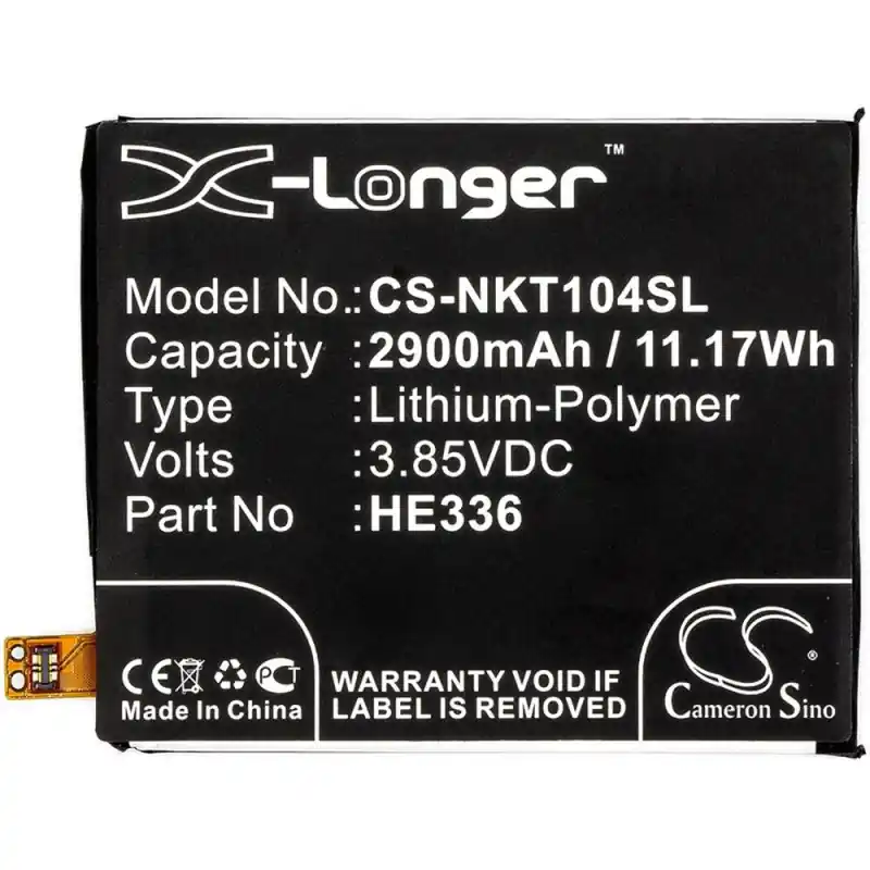 Batteria per Nokia 5, 2900 mAh