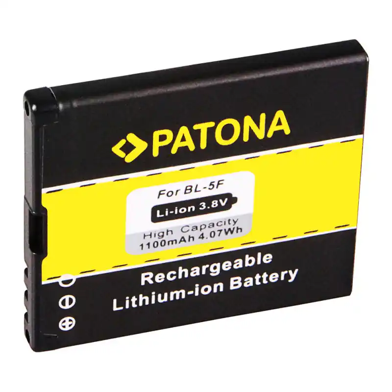 Batteria per Nokia 6210 / 6710 / 6290 / E65 / N95, BL-5F, 1100 mAh