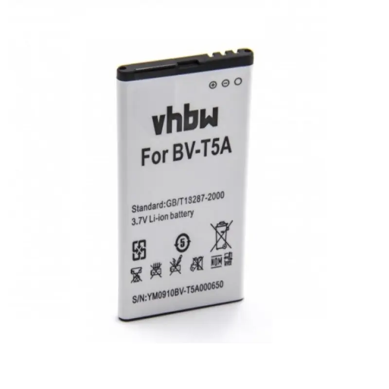 Batteria per Nokia Lumia 550 / 730 / 735, BL-T5A, 2200 mAh