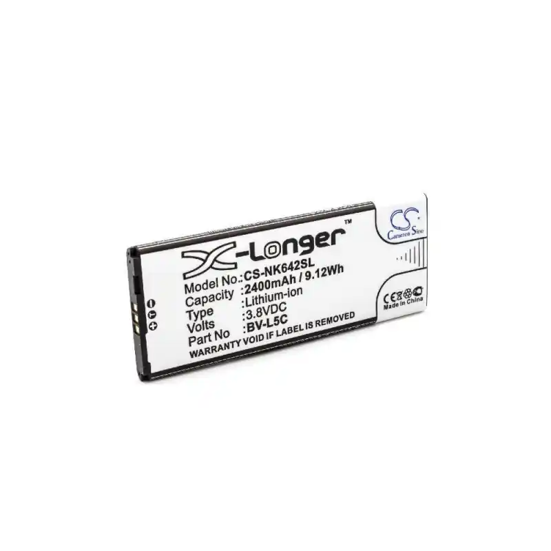 Batteria per Nokia Lumia 640 Dual SIM / 640 LTE, 2400 mAh