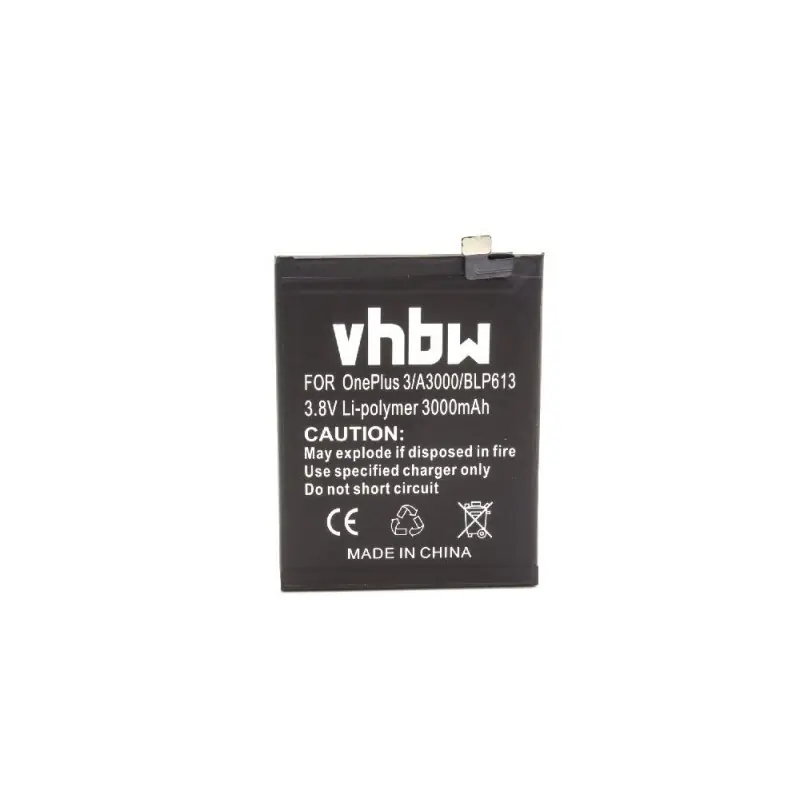 Batteria per OnePlus 3, BLP613, 3000 mAh