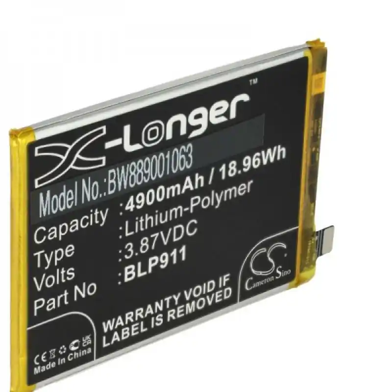 Batteria per Oppo K10 / Realme 9i / Realme V25, BLP911, 4900 mAh