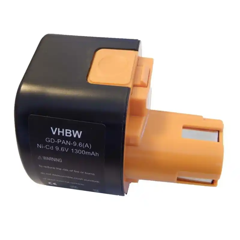 Batteria per Panasonic EY9086 / EY9182, 9.6 V, 1.3 Ah