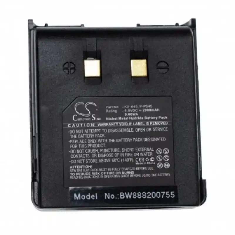 Batteria per Panasonic KX-T9100 / KX-T9200, 2000 mAh