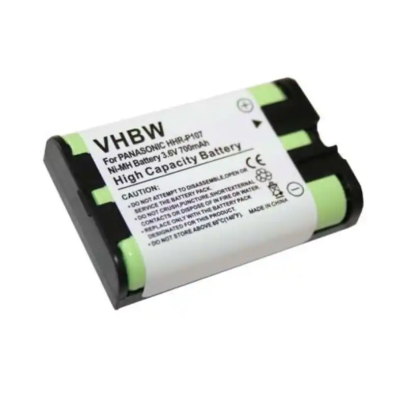 Batteria per Panasonic KX-TG3021 / KX-TG3031 / KX-TG3032, 700 mAh