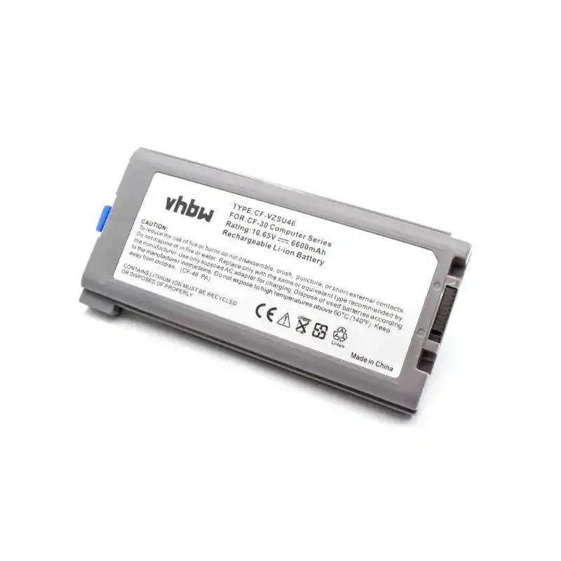 Batteria per Panasonic Toughbook CF-30 / CF-31 / CF-53, 6600 mAh