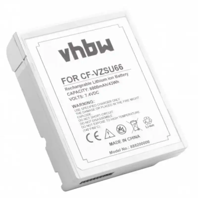 Batteria per Panasonic Toughbook CF-C1, 6000 mAh
