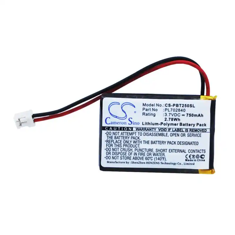 Batteria per Philips BT2500 / BT2500B / BT2500W, 750 mAh