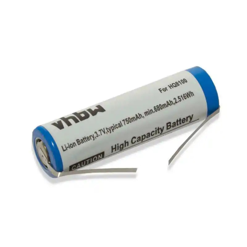 Batteria per Philips HQ8100 / HQ8800, 750 mAh