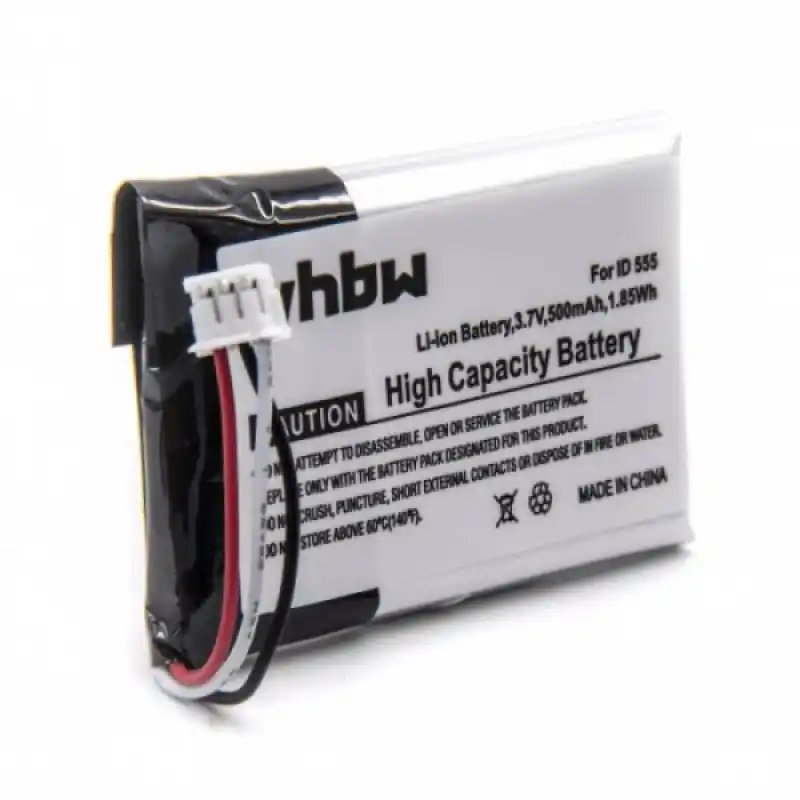 Batteria per Philips ID 555, 500 mAh