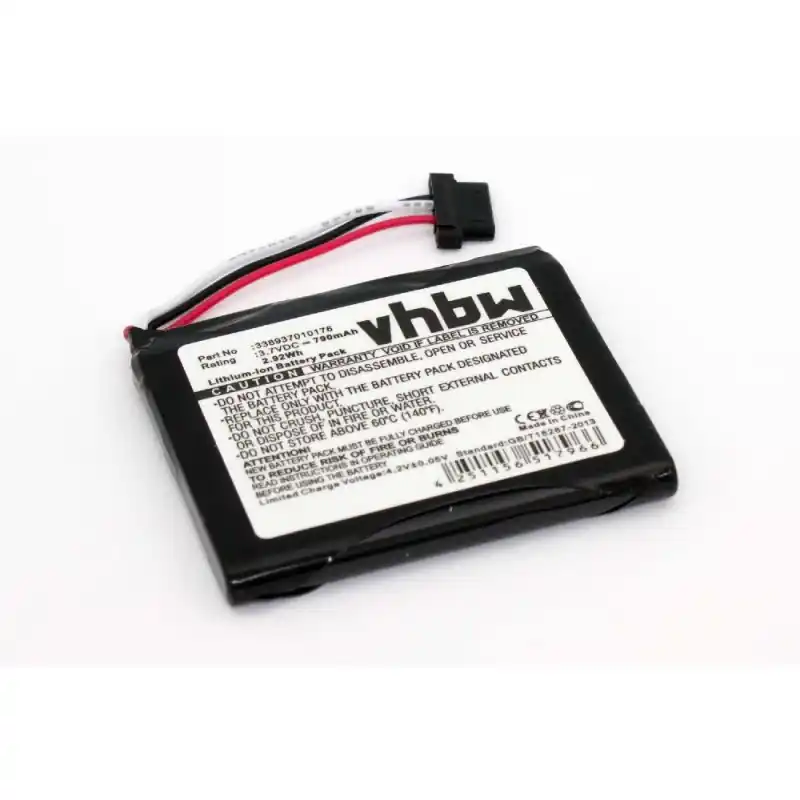 Batteria per Pioneer AVIC-F220 / AVIC-U220 / AVIC-U310, 790 mAh