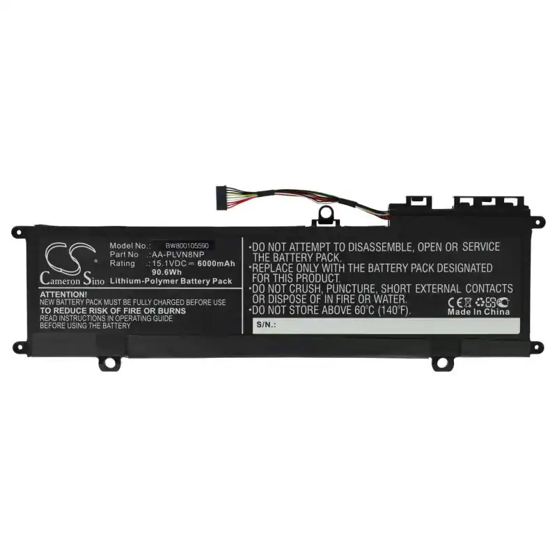 Batteria per Samsung Ativ Book 8 / NP780 / NP870, 6000 mAh