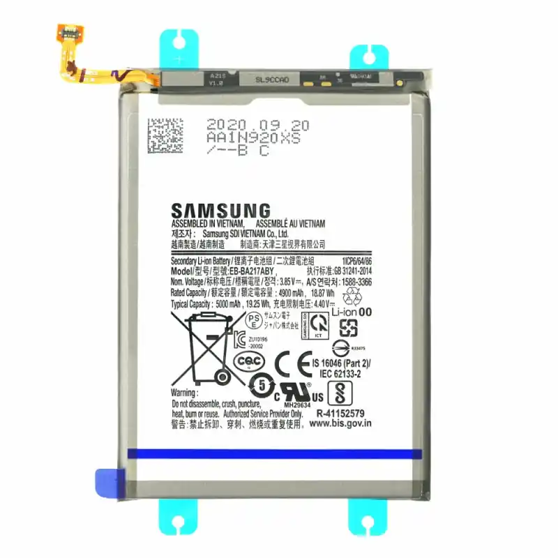 Batteria per Samsung Galaxy A21s / A12 / SM-A217, originale, 5000 mAh
