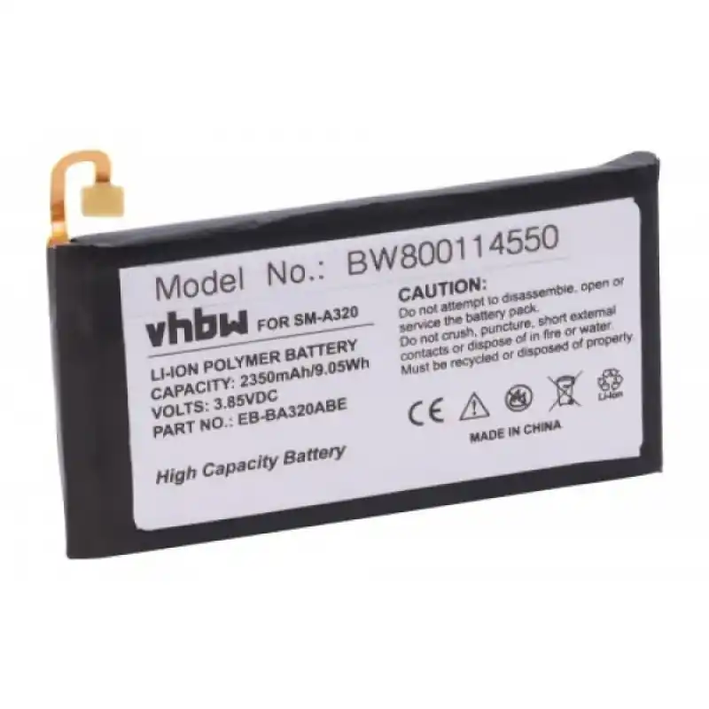 Batteria per Samsung Galaxy A3 (2017) / SM-A320, A320 mAh