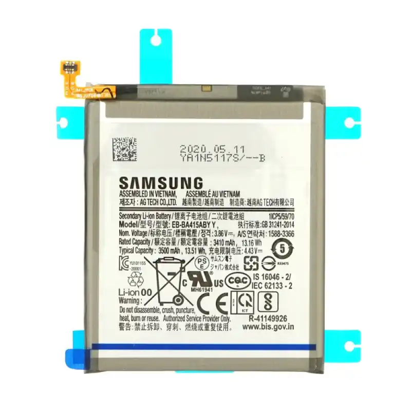 Batteria per Samsung Galaxy A41, originale, 3500 mAh