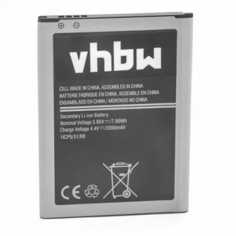 Batteria per Samsung Galaxy J1 (2016) / SM-J120, 2050 mAh