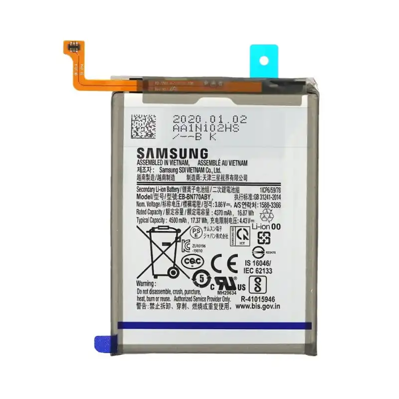 Batteria per Samsung Galaxy Note 10 Lite / SM-N770, originale, 4500 mAh