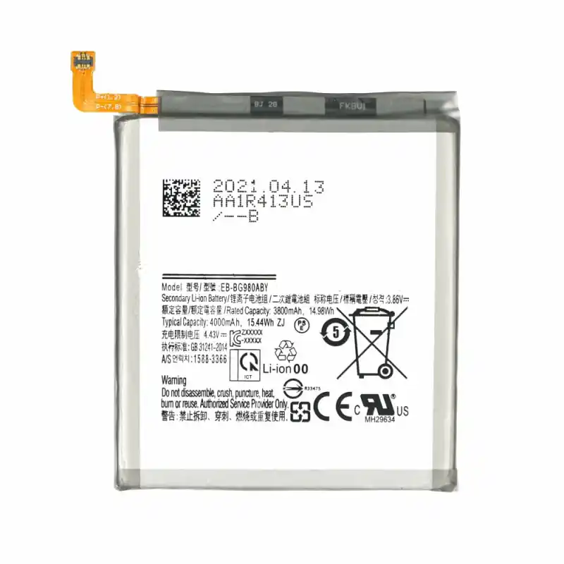 Batteria per Samsung Galaxy S20 / S11e / SM-G980, 4000 mAh