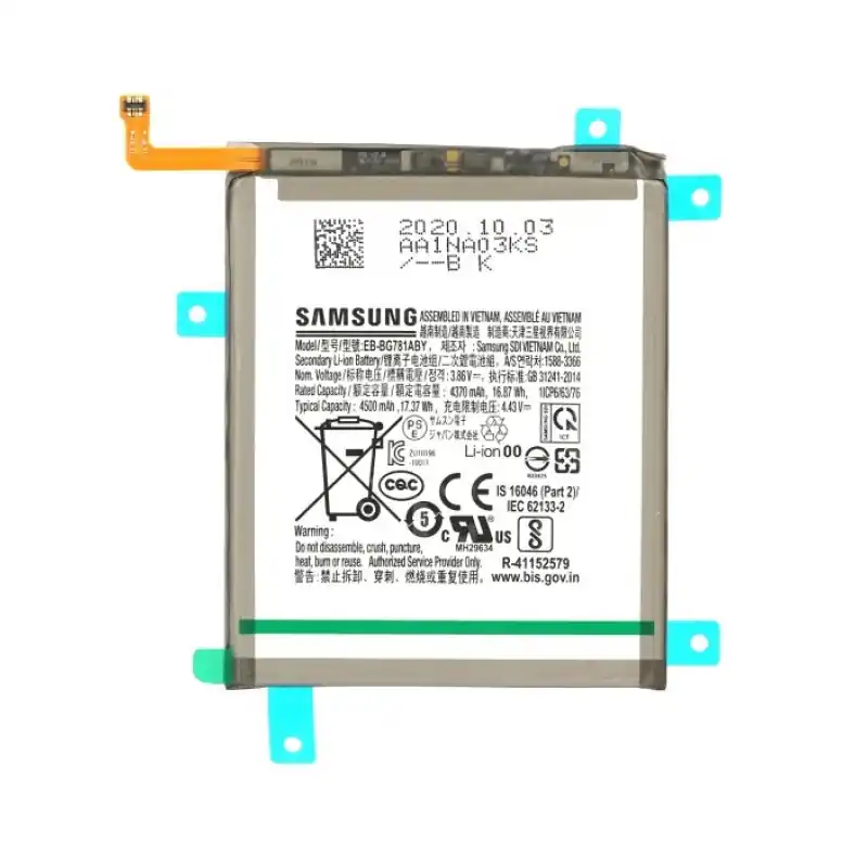 Batteria per Samsung Galaxy S20 FE 4G / S20 FE 5G / A52 4G, originale, 4500 mAh