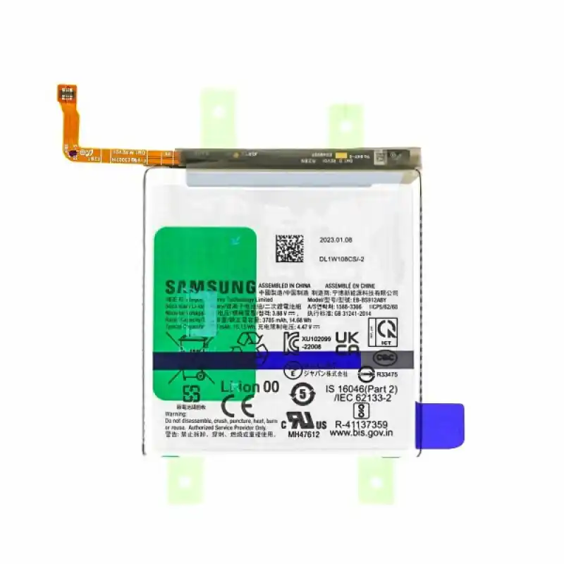Batteria per Samsung Galaxy S23 / SM-S912, originale, 3900 mAh
